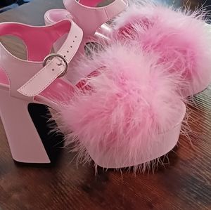 Blushin N Crushin Malabou Heels - Sugar Thrillz 8M